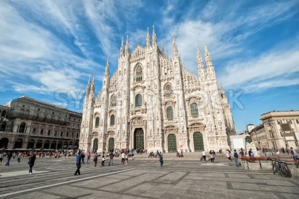 Milan Cathedral the Duomo, Italy - GlobePhotos - royalty free stock images