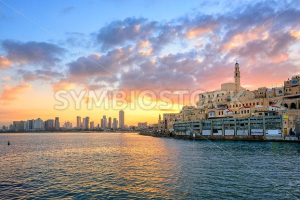 Old town of Jaffa and Tel Aviv city, Israel - GlobePhotos - royalty free stock images