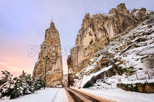 Bizarre rocks in Ardennes mountains, Dinant, Belgium - GlobePhotos - royalty free stock images