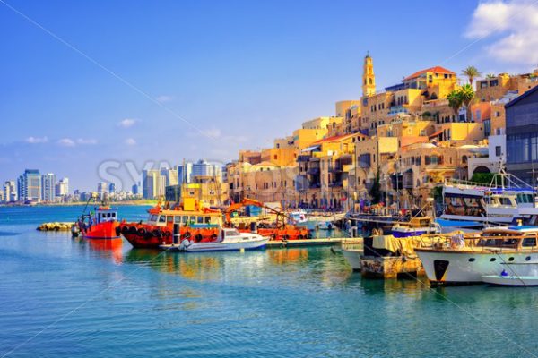 Old town and port of Jaffa, Tel Aviv city, Israel - GlobePhotos - royalty free stock images