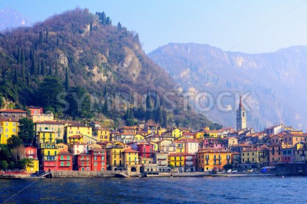 Varenna town on Lake Como, Lombardy, Italy - GlobePhotos - royalty free stock images