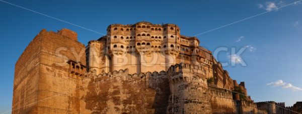 Mehrangarh Fort in Jodhpur, Rajasthan, India - GlobePhotos - royalty free stock images