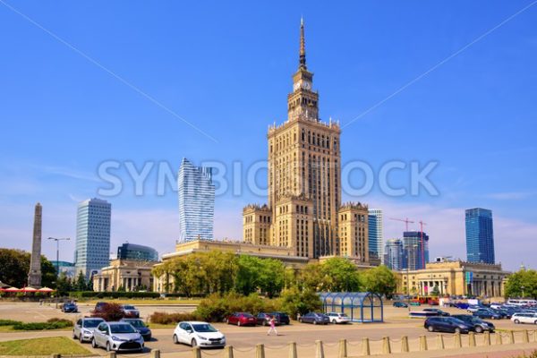 Palace of Culture and Science, Warsaw, Poland - GlobePhotos - royalty free stock images