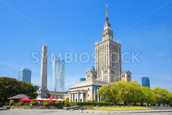 Palace of Culture and Science, Warsaw, Poland - GlobePhotos - royalty free stock images