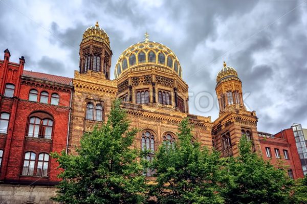 The New Synagogue in Berlin, Germany - GlobePhotos - royalty free stock images