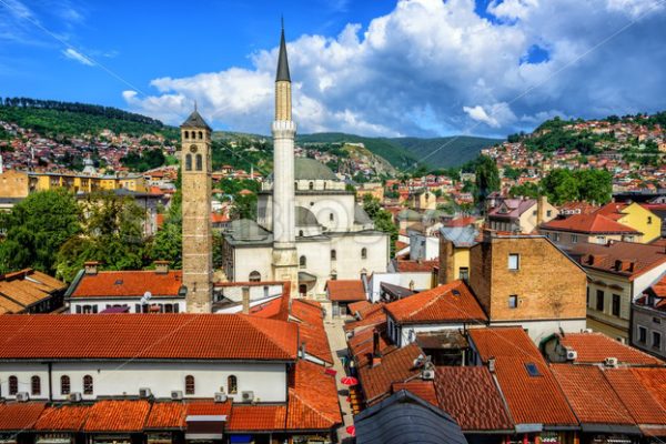 Old Town of Sarajevo, Bosnia and Herzegovina - GlobePhotos - royalty free stock images