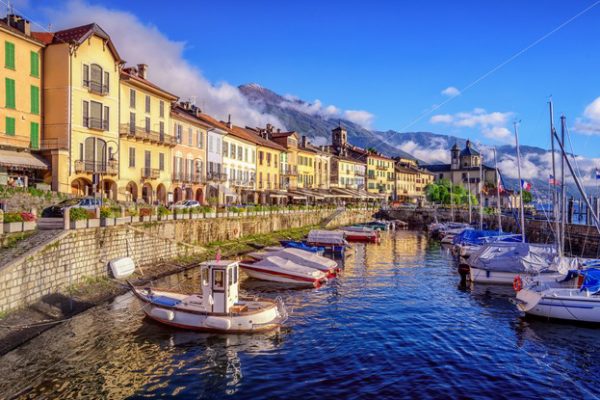 Cannobio old town, Lago Maggiore, Italy - GlobePhotos - royalty free stock images