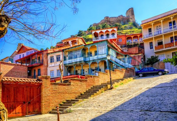 Old Town of Tbilisi, Georgia - GlobePhotos - royalty free stock images