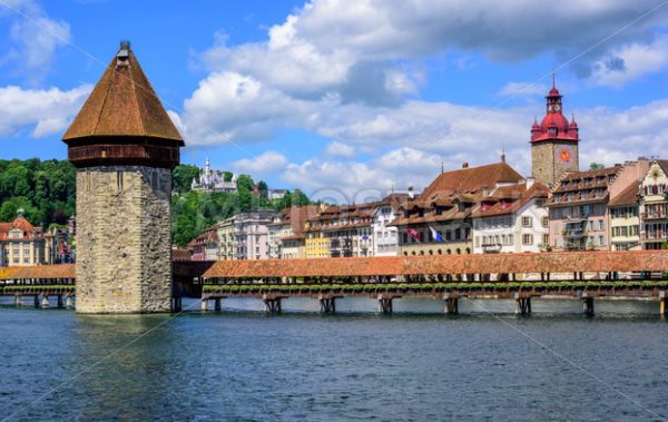 Medieval Old Town of Lucerne, Switzerland - GlobePhotos - royalty free stock images