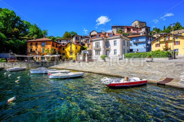 Mergozzo old town, Lago Maggiore, Italy - GlobePhotos - royalty free stock images