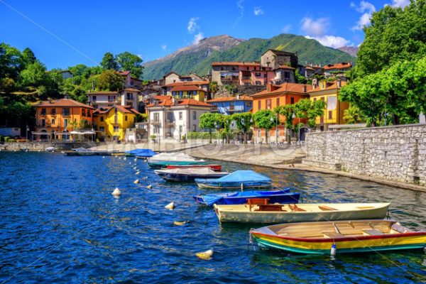 Mergozzo old town, Lago Maggiore, Italy - GlobePhotos - royalty free stock images