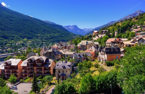 Briancon town in Alpes mountains, Provence, France - GlobePhotos - royalty free stock images