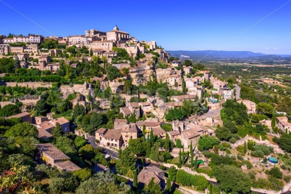 Old Town of Gordes, Provence, France - GlobePhotos - royalty free stock images