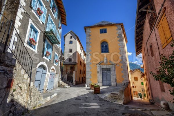 The Old Town of Briancon, Alps mountains, France - GlobePhotos - royalty free stock images