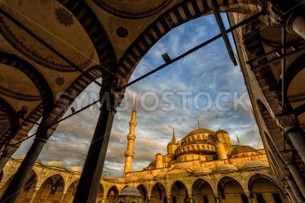 Blue Mosque, Sultanahmet, Istanbul, Turkey - GlobePhotos - royalty free stock images