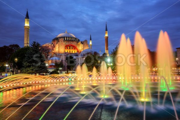 Hagia Sophia basilica, Istanbul, Turkey - GlobePhotos - royalty free stock images