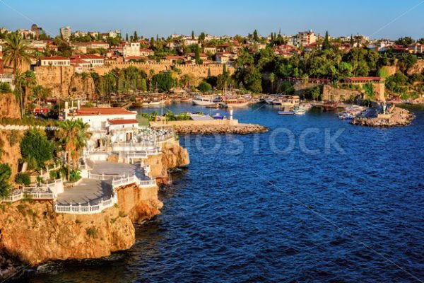 Antalya, Turkey, the Kaleici Old Town and harbour - GlobePhotos - royalty free stock images