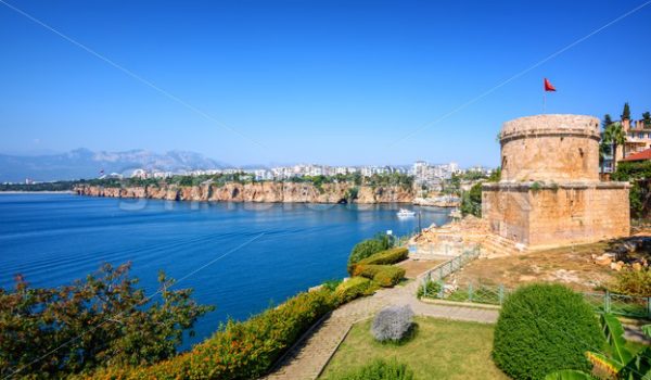 Panoramic view of Antalya city, Turkey - GlobePhotos - royalty free stock images