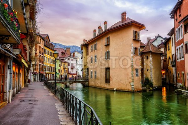 Annecy Old Town, Savoy, France - GlobePhotos - royalty free stock images