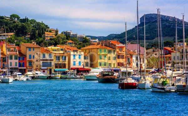 Cassis resort town, Provence, France - GlobePhotos - royalty free stock images