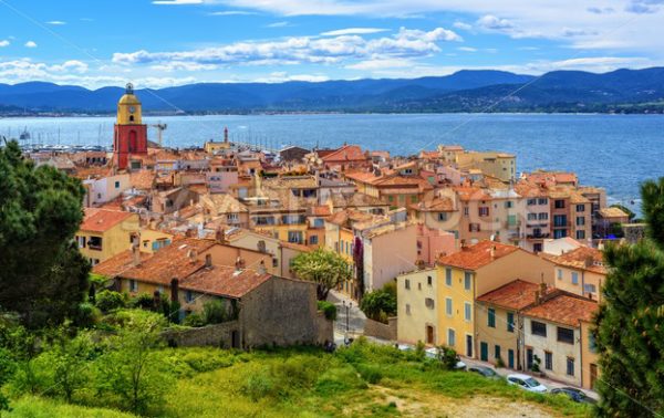 Historical Old Town of St Tropez, Provence, France - GlobePhotos - royalty free stock images