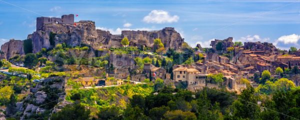 Les Baux-de-Provence village, Provence, France - GlobePhotos - royalty free stock images