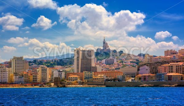 Marseilles city panorama, Provence, France - GlobePhotos - royalty free stock images