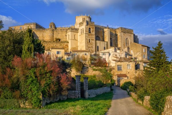 Medieval town Grignan in Drome provencal, France - GlobePhotos - royalty free stock images