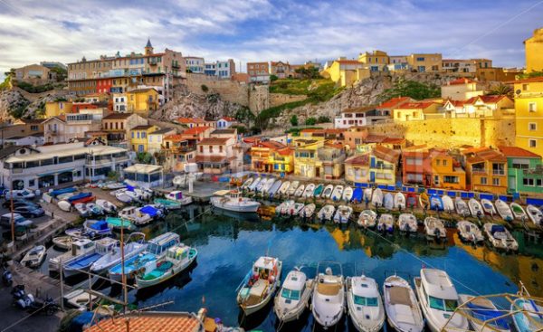 Old fishing port in Marseilles, Provence, France - GlobePhotos - royalty free stock images