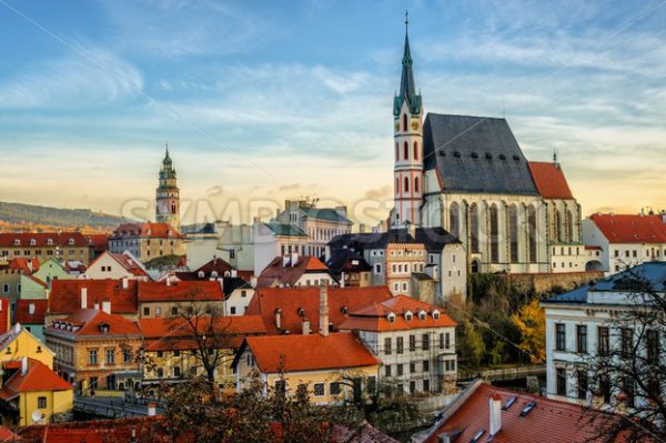 Ceski Krumlov Old Town, Czech Republic - GlobePhotos - royalty free stock images