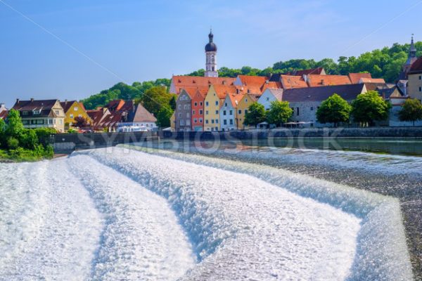 Historical Old Town of Landsberg am Lech, Bavaria, Germany - GlobePhotos - royalty free stock images