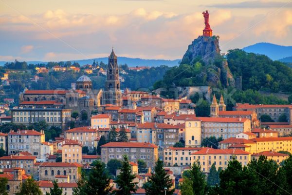 Le Puy-en-Velay Old Town, France - GlobePhotos - royalty free stock images