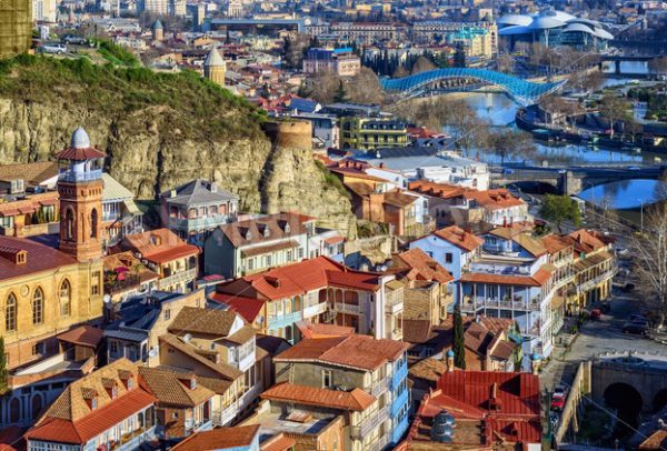 Tbilisi Old Town, capital city of Georgia - GlobePhotos - royalty free stock images