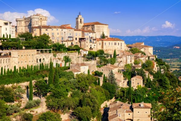 Gordes old town, France - GlobePhotos - royalty free stock images