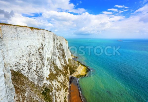 White cliffs of Dover, English Channel, England - GlobePhotos - royalty free stock images