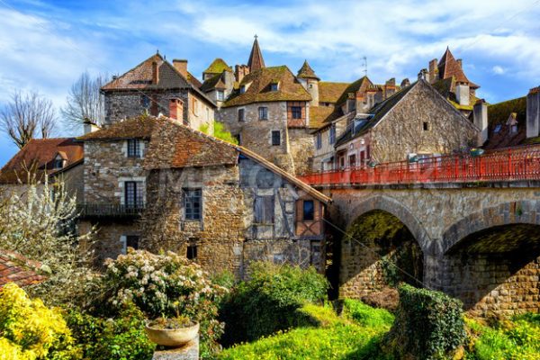 Carennac Old Town, Lot, France - GlobePhotos - royalty free stock images