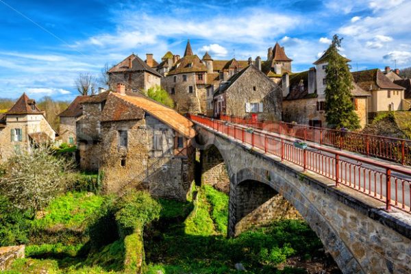 Carennac Old Town, Lot, France - GlobePhotos - royalty free stock images