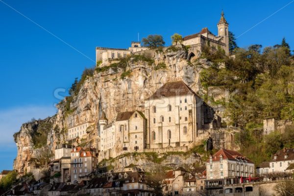 Rocamadour village, a beautiful UNESCO world culture heritage site, France - GlobePhotos - royalty free stock images