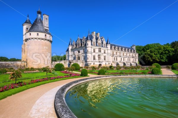 Chenonceau Castle, Loire Valley, France - GlobePhotos - royalty free stock images