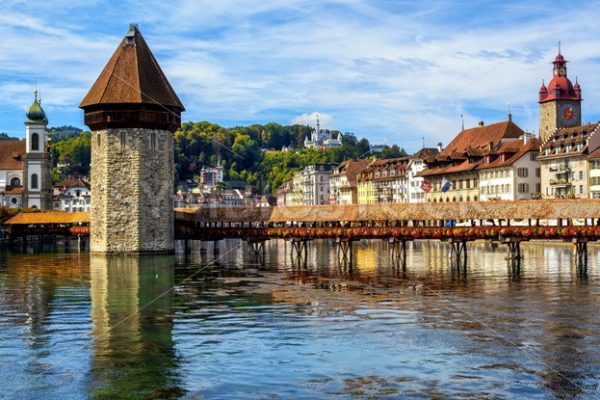 Historical Lucerne Old Town, Switzerland - GlobePhotos - royalty free stock images