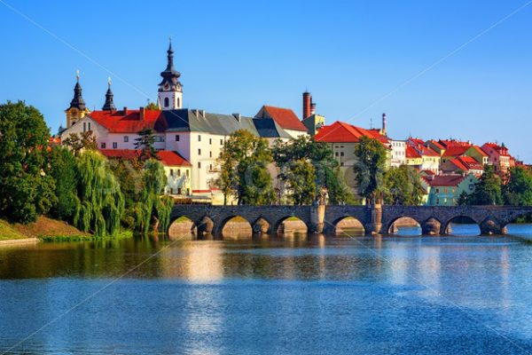 Historical Pisek Old Town, Czech Republic - GlobePhotos - royalty free stock images