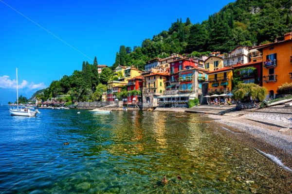 Varenna, a famous resort town on Lake Como, Italy - GlobePhotos - royalty free stock images