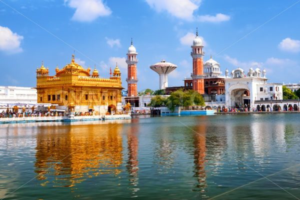 Golden Temple Harmandir Sahib in Amritsar, Punjab, India - GlobePhotos - royalty free stock images