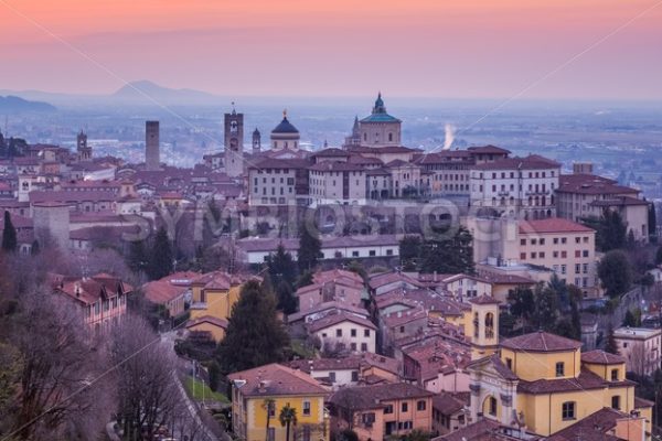 Bergamo historical Old Town, Lombardy, Italy - GlobePhotos - royalty free stock images