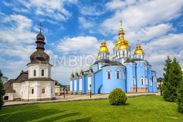 Kiev, Ukraine, orthodox christian St Michael’s Golden Domed monastery - GlobePhotos - royalty free stock images