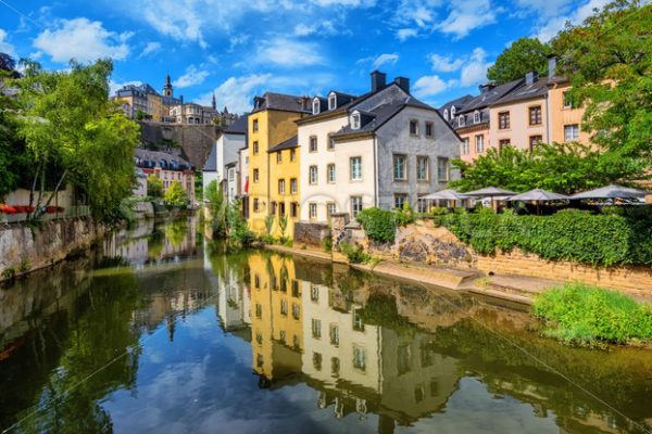 Luxembourg city, the capital of Grand Duchy of Luxembourg - GlobePhotos - royalty free stock images