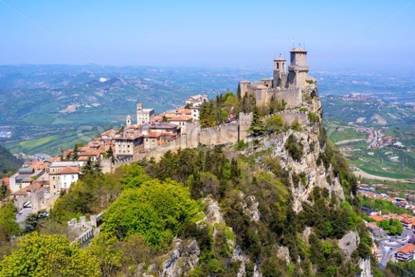 San Marino Old town, Republic of San Marino - GlobePhotos - royalty ...