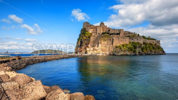 Aragonese Castle on Ischia island, Italy - GlobePhotos - royalty free stock images