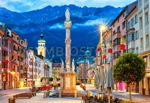 Innsbruck Old town, Tyrol, Austria - GlobePhotos - royalty free stock images