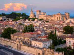 Avignon city’s Old town, Provence, France